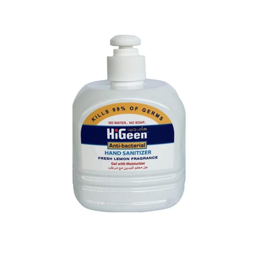 HIGEEN HAND SANITIZER LEMON 250ML | sterilization | hand-soap | skin-care