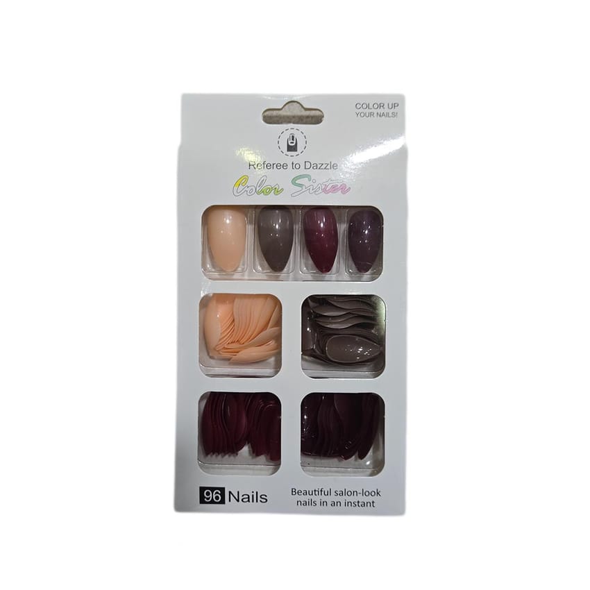 Acrylic Color Nails Art 100 Pieces (Choose Color) product thumbnail 2