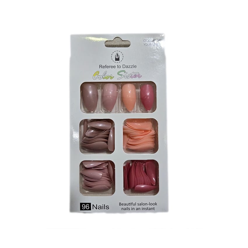 Acrylic Color Nails Art 100 Pieces (Choose Color)