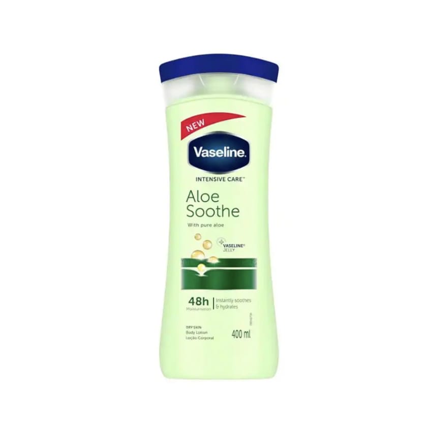 لوشن فازلين للعناية المركزة بالصبار المهدئ للجسم 400 مل | hand-cream | body-cream | skin-lotion | body-care | vasline