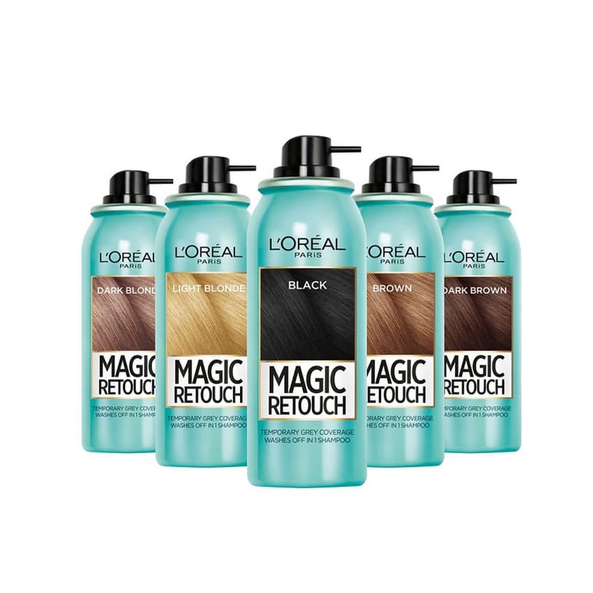 بخاخ تلوين الشعر ماجيك ريتوتش روت تاتش اب من لوريال باريس (ا | hair-styling | hair-care | loreal | grey-root-concealer