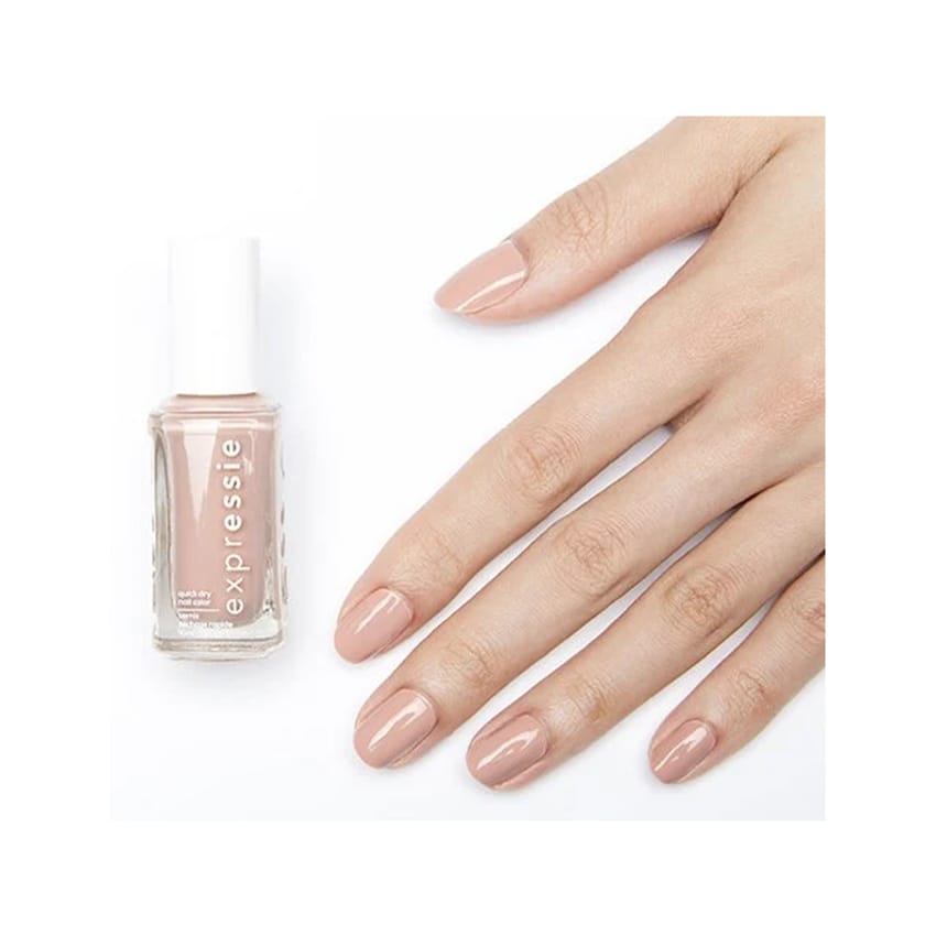 Essie ExprEssie Quick Dry Formula, Pale Nude Pink Nail Polish 0 Crop Top N Roll