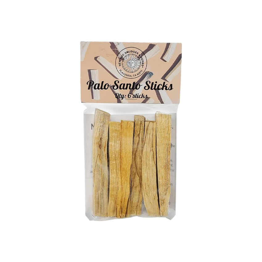 Palo Santo Natural Incense Sticks Sacred Holy Wood Smudge Sticks for, Crystal Cleansing, Home Air Purification, and Stress Meditation, Meditation Accessories | Rustic Bag Design | Clear Visib