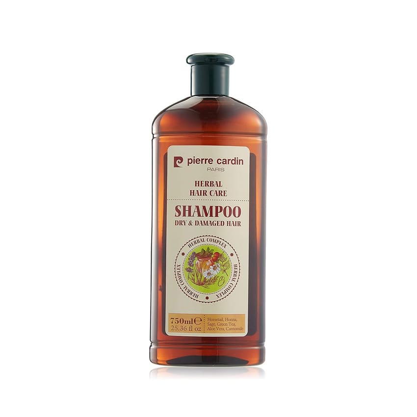 شامبو بيير كاردان العشبي للشعر الجاف والتالف 750 مل | shampoo-and-conditioner | hair-treatment | pierre-cardin | hair-care