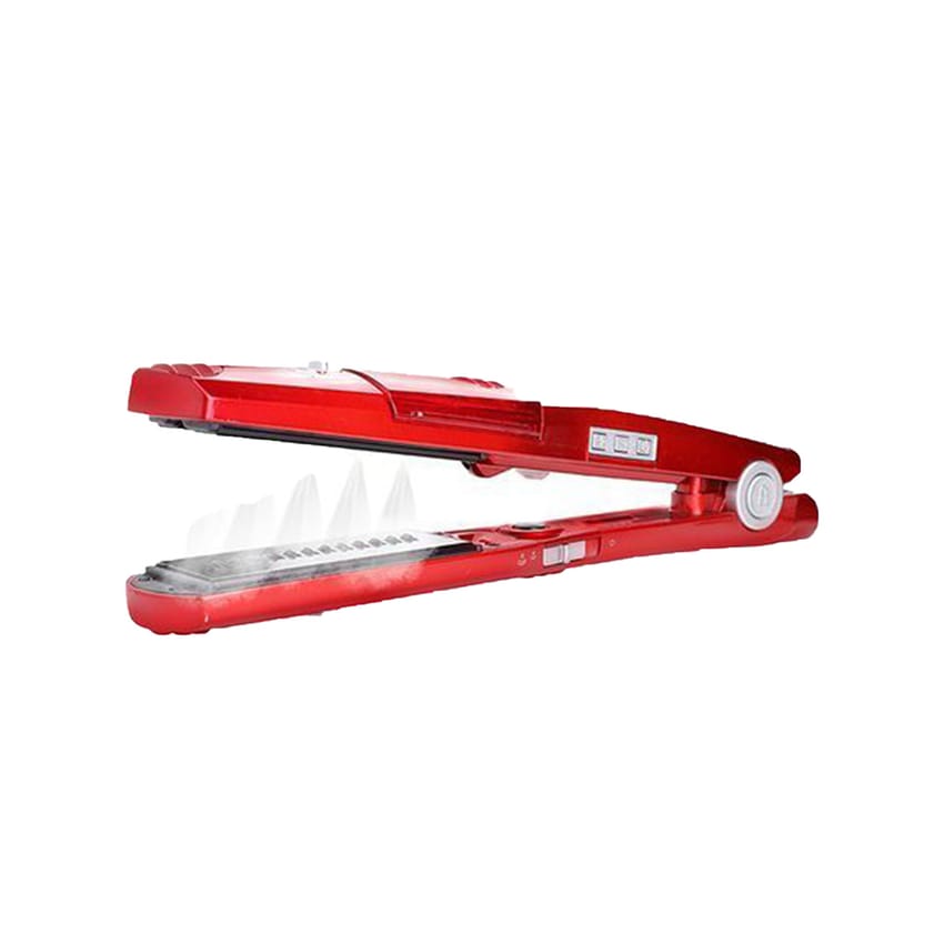 Steam Hair Straightener Comb Brush Flat Iron Ceramic Hair Iron Electric Hair Straightening Brush Styling Tool with Conversion Plug product thumbnail 2