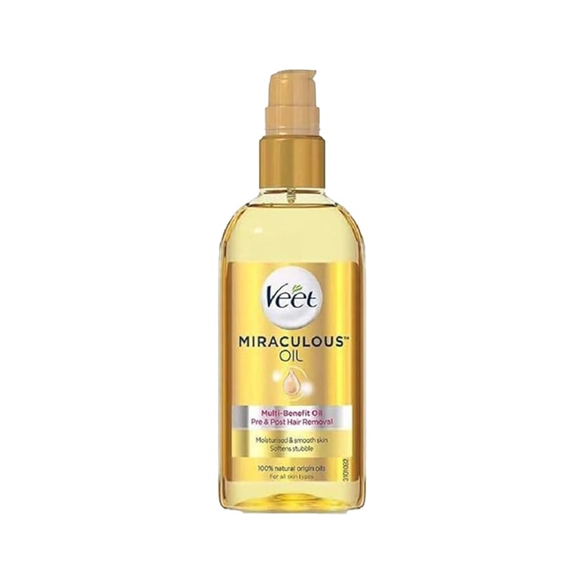 زيوت فيت ميراكيولوس - زيت قبل وبعد إزالة الشعر - 100 مل | hair-removal-epilation | body-oil | body-care | skin-care | veet