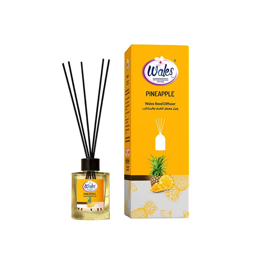 Wales Reed Diffuser Pineapple 130ml | tools | perfumes | wales