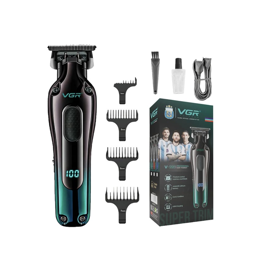 ماكينة حلاقة الشعر الاحترافية VGR V-998 سلكية/لاسلكية للرجال | electronics | men | shavers | vgr | shaving