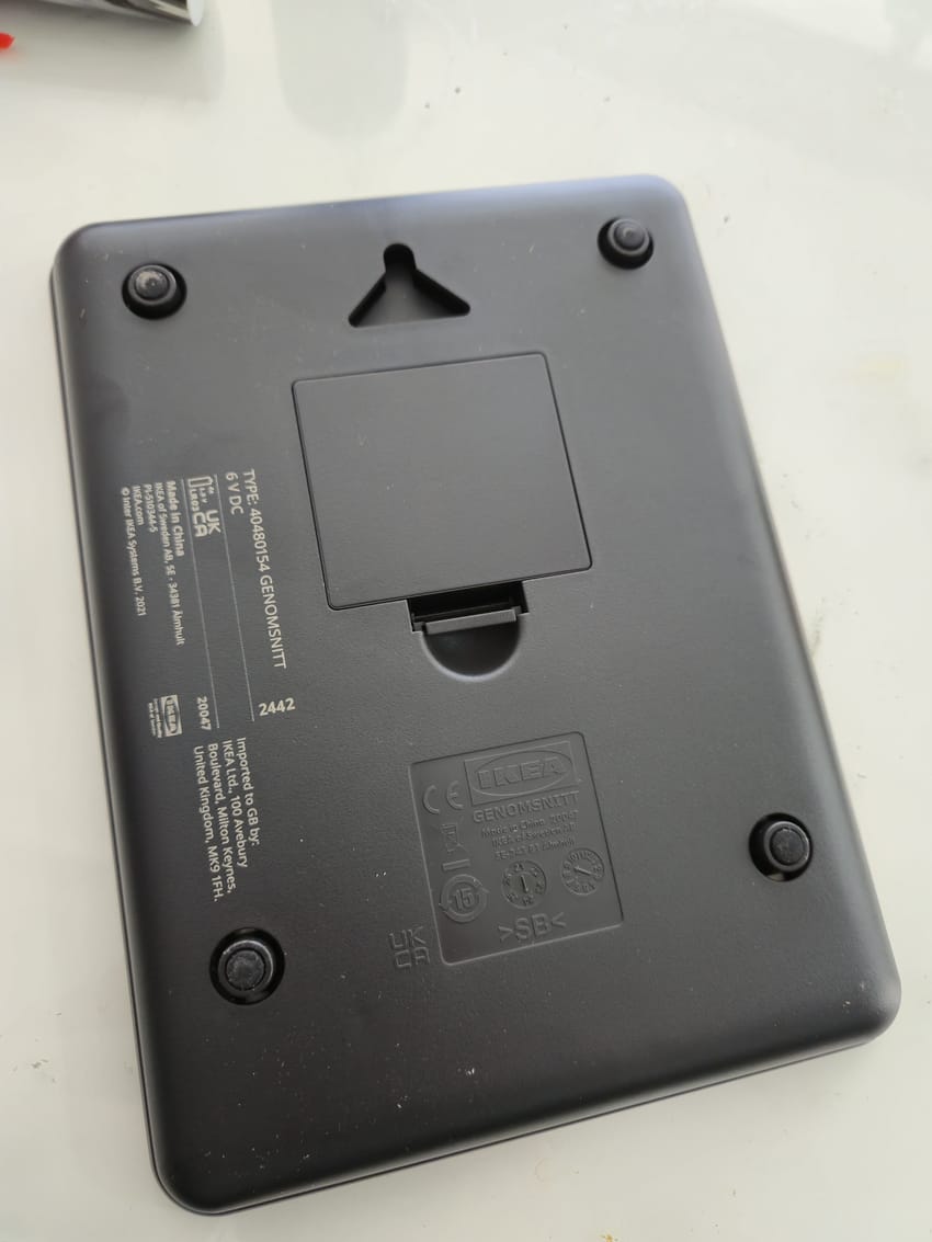 Kitchen Scale Black Max 3000g product thumbnail 3