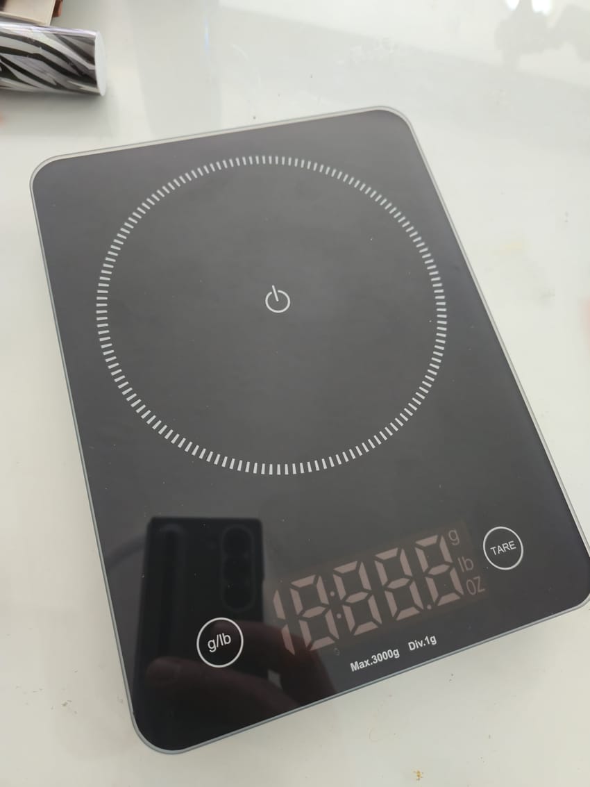 Kitchen Scale Black Max 3000g product thumbnail 2