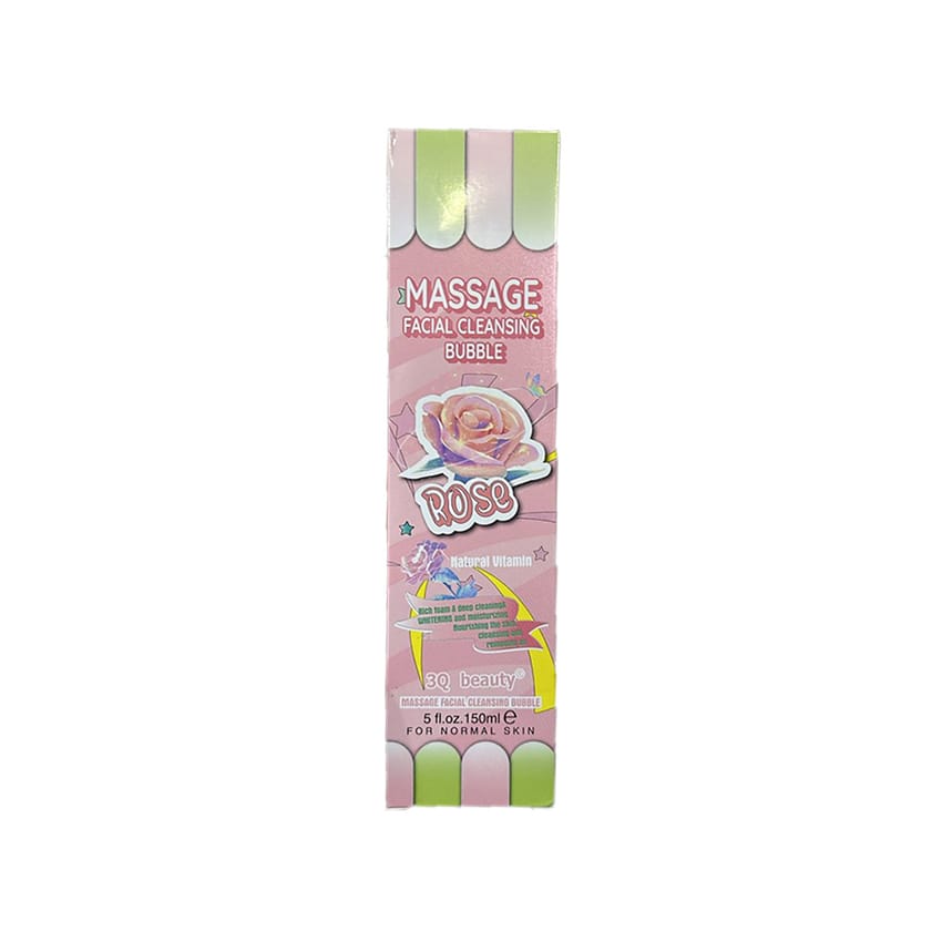 جهاز تدليك وتنظيف الوجه بفقاعات الورد 150 مل | face-wash | skin-care | cleansing