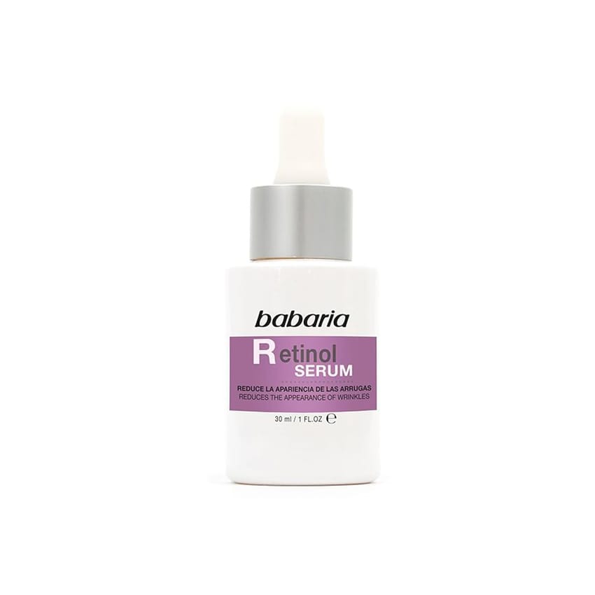 Babaria Retinol Face Serum 15M Facial Moisturizer For Skin Care - Anti Aging Serum To Reduce Appearance Of Wrinkles - Improves Firmness And Elasticity - Light, Fast-Absorbing, Vegan Formulal