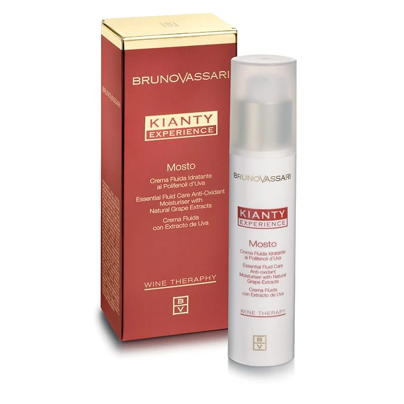 Bruno Vassari Kianty Experience Mosto 50 ml – Anti-oxidant and hydrating fluid with grape extracts 50ml