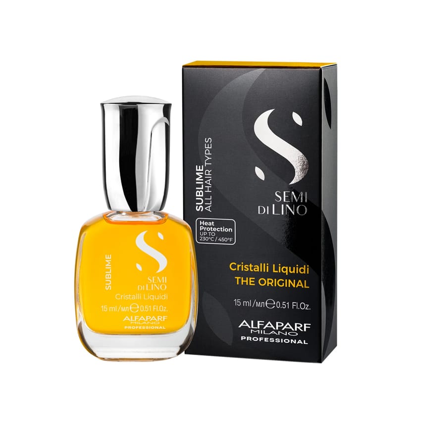 الفابارف ميلانو سيمي دي لينو سبلايم سائل البلورات الأصلي 15 | hair-treatment | hair-serum | hair-care | alfaparf | d5%