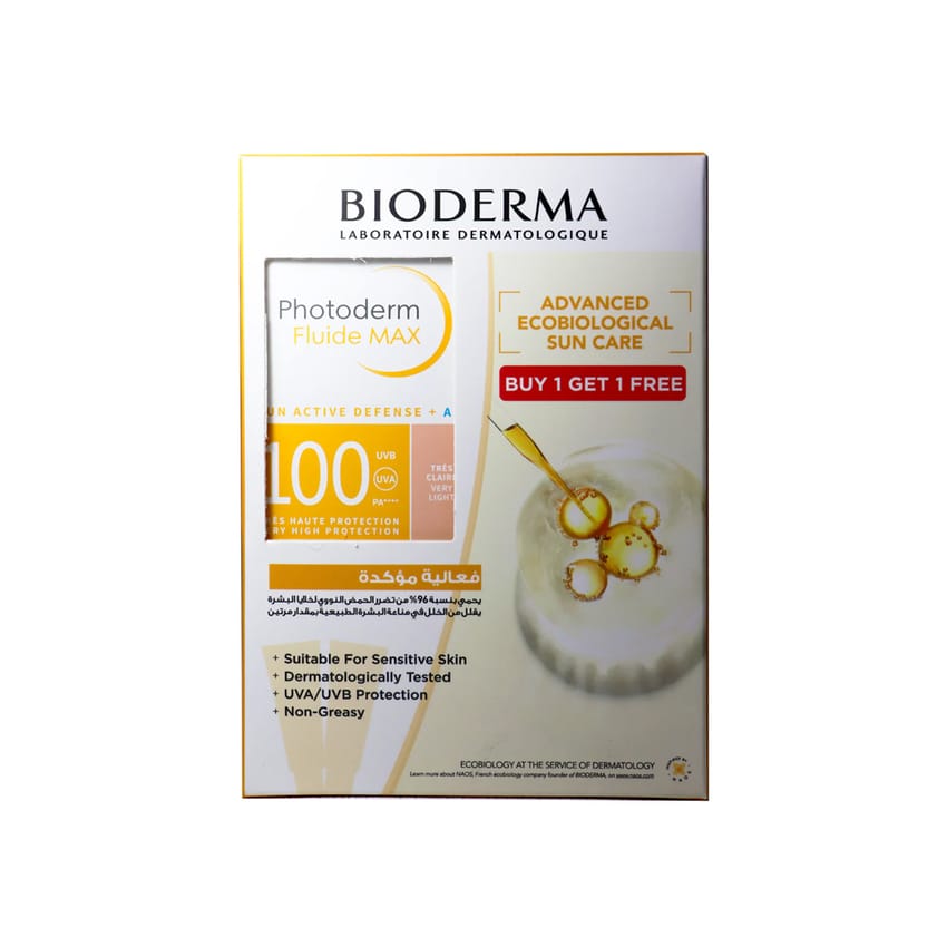 بيوديرما فوتوديرم ماكس سائل ملون بعامل حماية من الشمس 100 غي | sun-care | sun-block | skin-lotion | skin-care | bioderma | derma-skin | derma-skin-brands | d5%