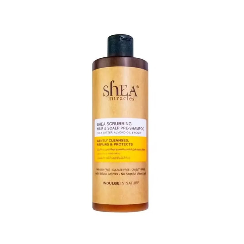 Shea Miracles Scrubbing Hair and Scalp Pre Shampoo 300ml | shampoo-and-conditioner | hair-treatment | hair-care | shea-miracles