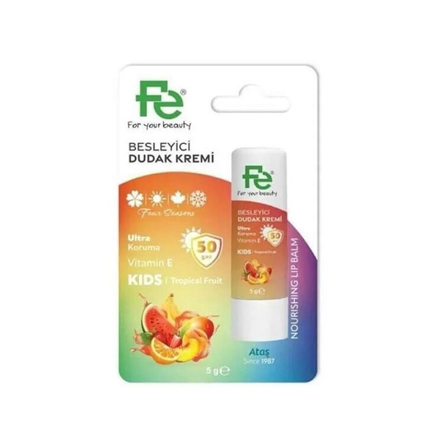 Fe Nourishing Lip Balm SPF50 5gr (Choose Color) | lip-care | skin-care | lip-balm | d5%