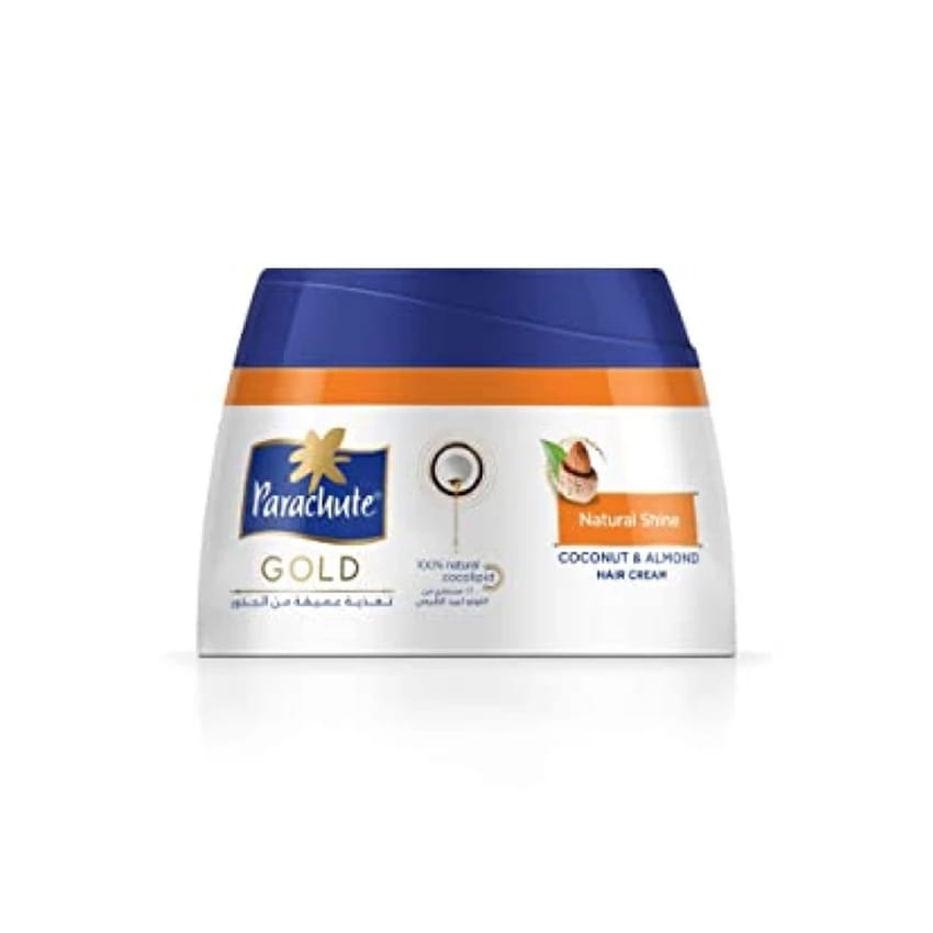 Parachute Gold Coconut Hair Cream Coconut & Almond (Natural Shine) 140ml