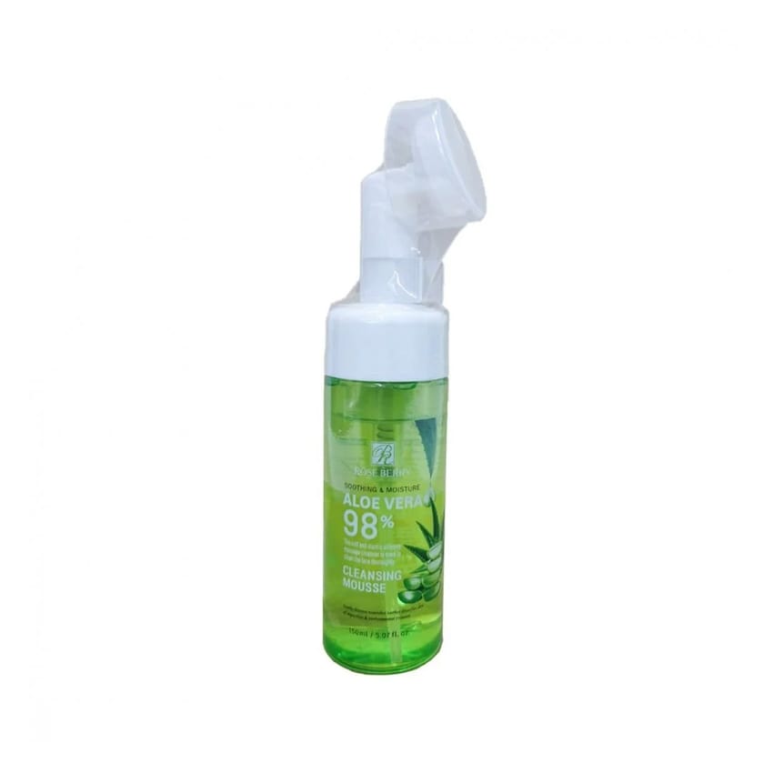 موس التنظيف بخلاصة الصبار وزهرة التوت الوردي - 150 مل | skin-treatment | face-wash | skin-care | cleansing | d5%