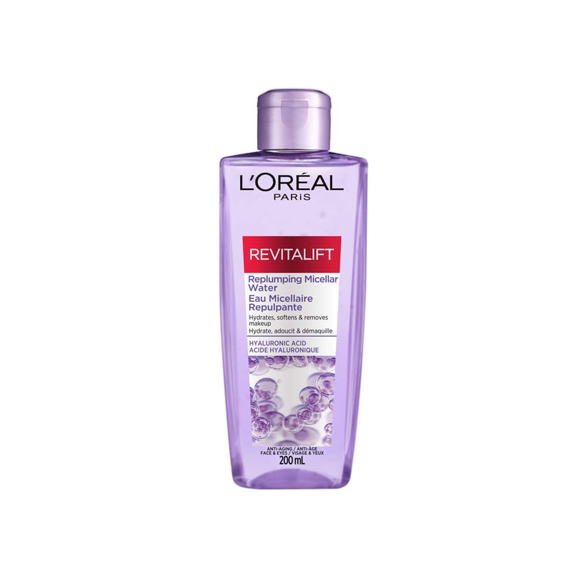 لوريال باريس ريفيتاليفت ريبلامبينج غسول ومنظف ومزيل مكياج بم | makeup-remover | micellar-water | loreal | skin-care | cleansing | d5%