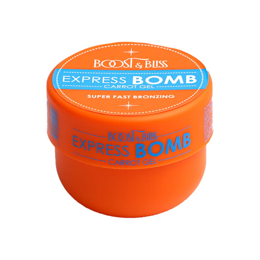 Boost & Bliss Carrot Tanning Bomb Express Bronzing Gel 250ml