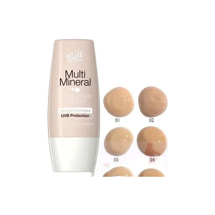 Bell Multi Mineral, Anti-Age Make Up  Multi Mineral, Anti-Aging Mineral Fluid 2 Beige