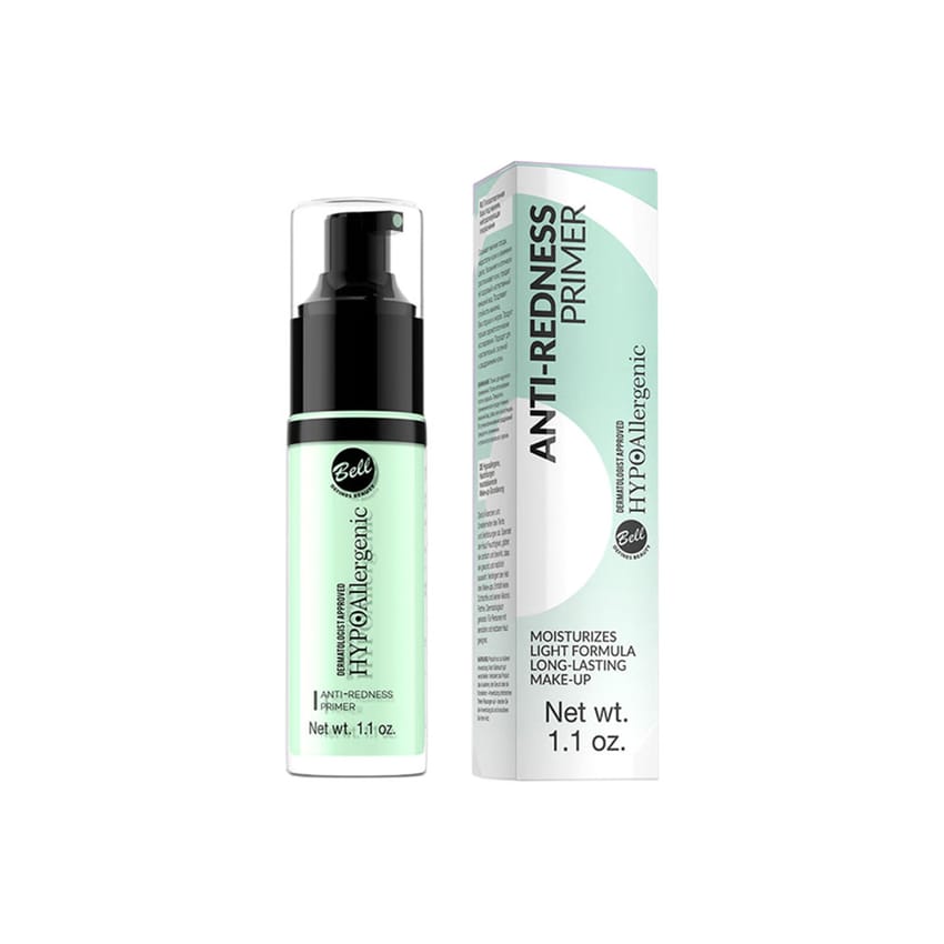 Bell HYPOAllergenic Anti-Redness Primer 30Ml | makeup | skin-care | bell | d5%