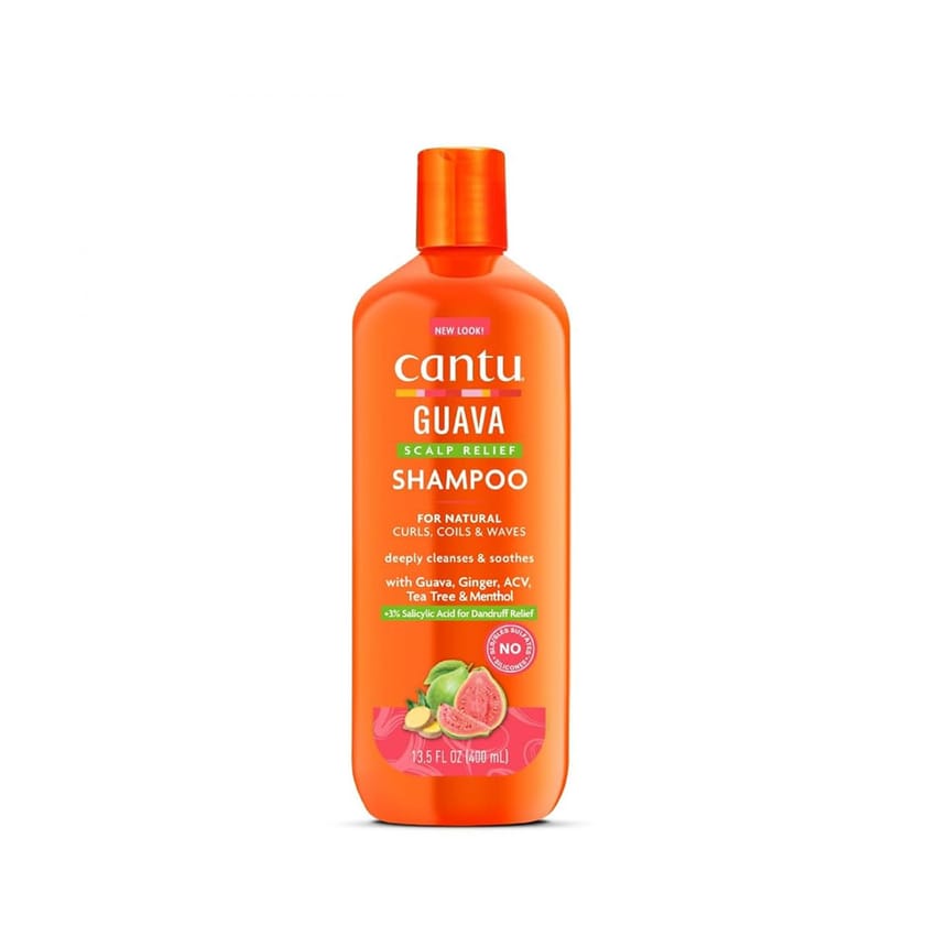 شامبو كانتو جوافة لتخفيف فروة الرأس 13.5 أونصة (400 مل) | shampoo-and-conditioner | cantu | hair-care | scalp | d5%