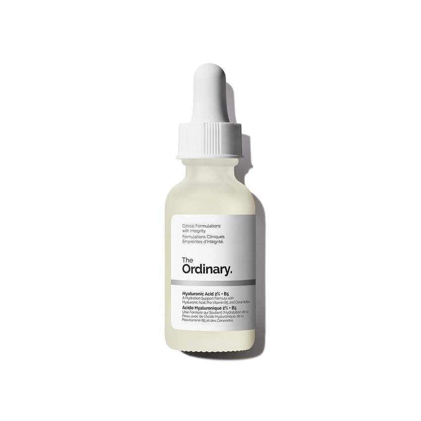The Ordinary Hyaluronic Acid 2% + B5 (with Ceramides), Multi-Depth Hydration Serum for Plumper, Smoother Skin