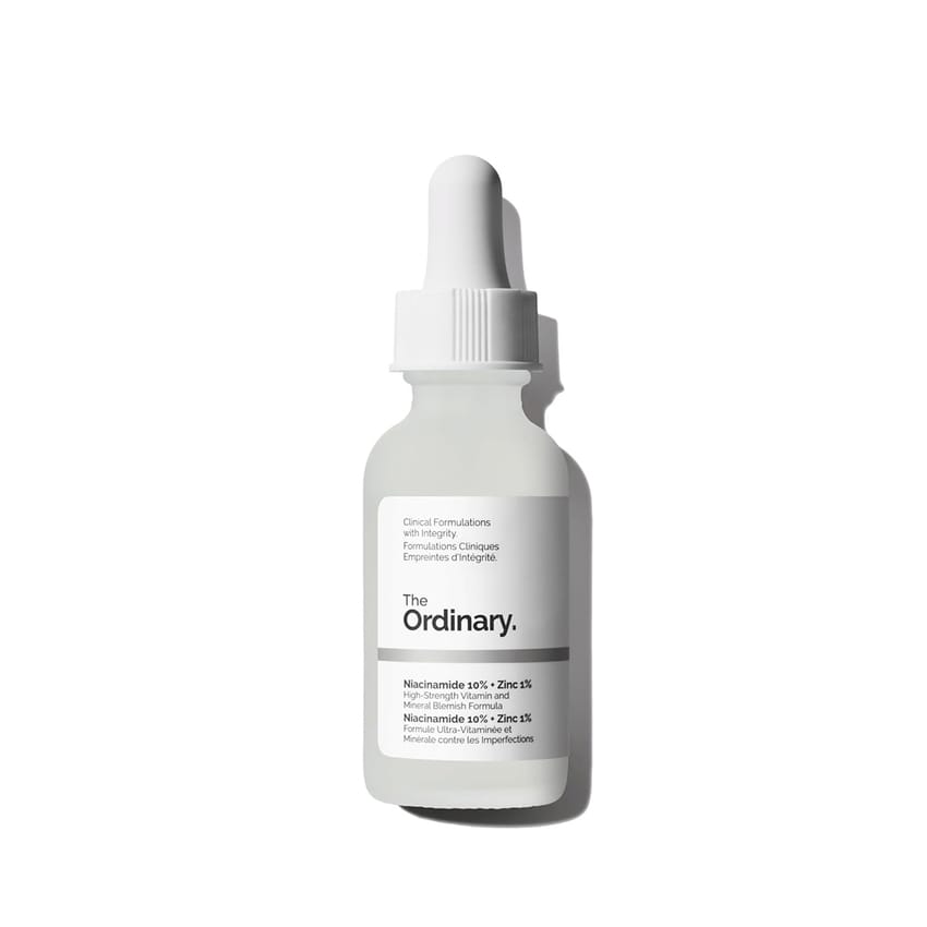 The Ordinary Niacinamide 10% + Zinc 1%, Smoothing Serum for Blemish-Prone Skin 30ml