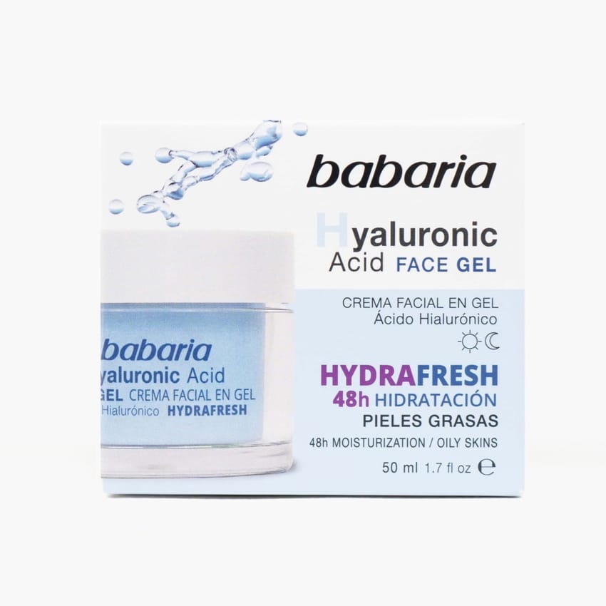 Babaria Face Cream Hydrafresh Hyaluronic Acid 50Ml | skin-treatment | face-cream | face-moisture | skin-care | babaria | d5%