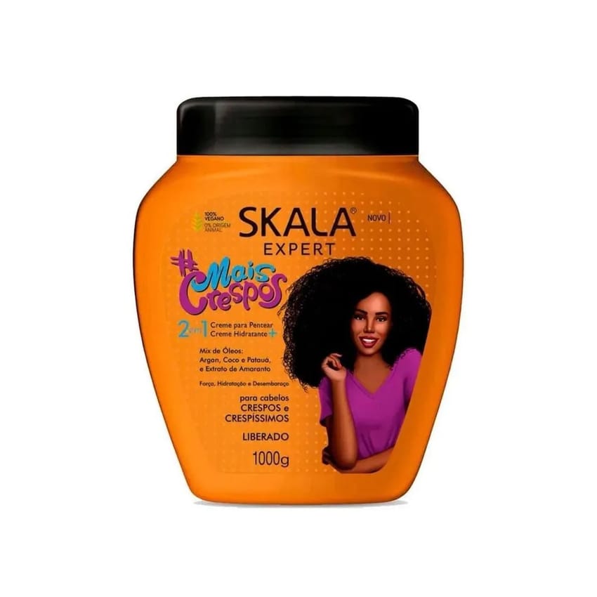 Skala Mais Crespos 2 in 1 Hair Cream 1000g