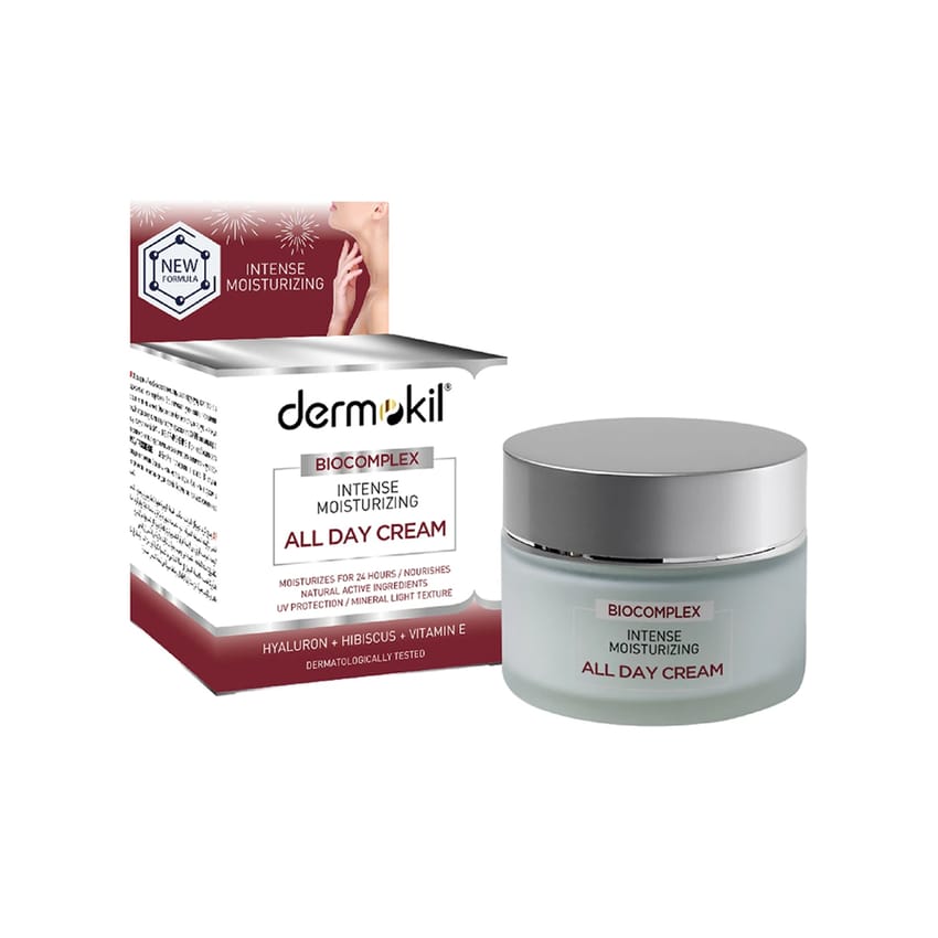 كريم ديرموكيل بيوكومبلكس للعناية طوال اليوم – 50 مل | skin-treatment | face-cream | face-moisture | skin-care | d5%