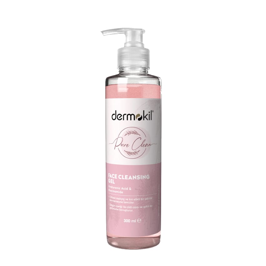 جل تنظيف الوجه من ديرموكيل – حمض الهيالورونيك والنياسيناميد | face-wash | skin-care | dermakol | d5% | cleansing-gel | hyaluronic-acid | niacinamide