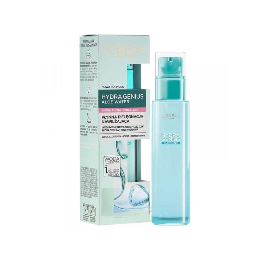 L'Oréal Hydra Genius Aloe Water Moisturizing Lotion 70ml – S | loreal | skin-care | face-care