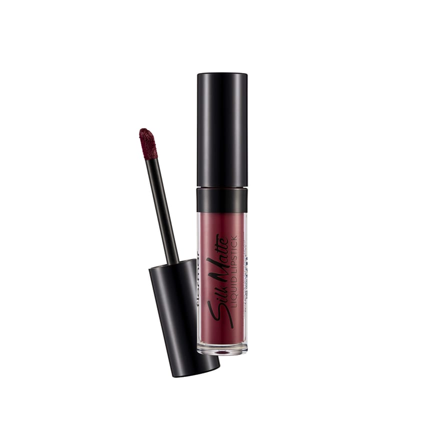 Flormar Silk Matte Liquid Lipstick 008 Dark Violet 6ml | makeup | flormar | lip-stick | d5%