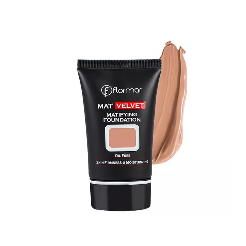 فلورمار مات فيلفيت فاونديشن ساند V206 - 30 مل | makeup | flormar | foundation | d5%