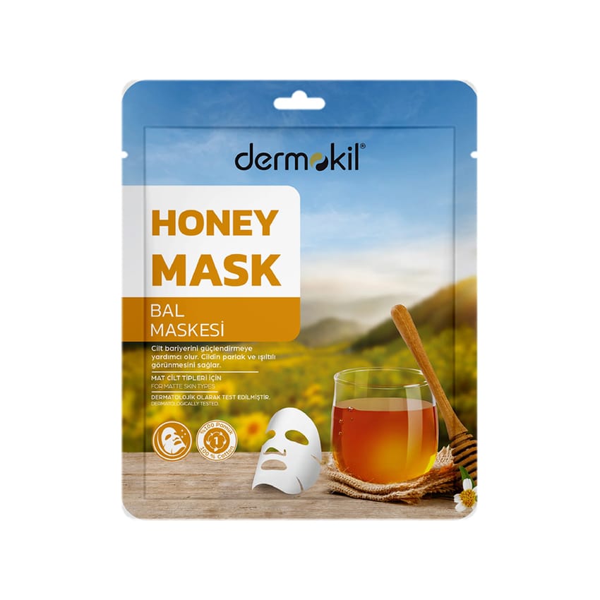 Dermokil Honey Mask – 25ml | face-moisture | face-mask | skin-care | d5% | dermokil