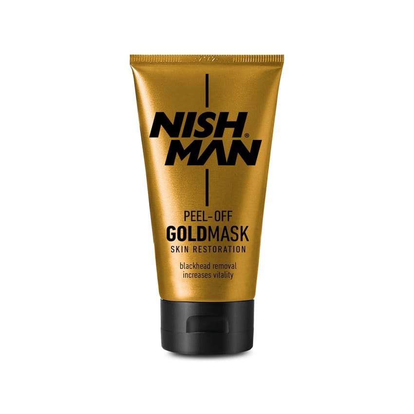 قناع نيشمان الذهبي للتقشير – 150 مل | face-mask | skin-care | nishman | d5% | face-care