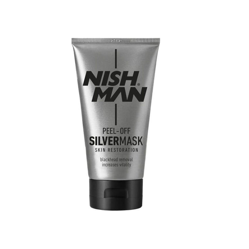 نيش مان – قناع التقشير الفضي – 150 مل | face-mask | skin-care | nishman | d5% | face-care