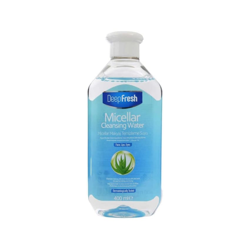 ماء ميسيلار Deep Fresh لتنظيف البشرة بحجم 400 مل | micellar-water | skin-care | d5% | face-care | deep-fresh