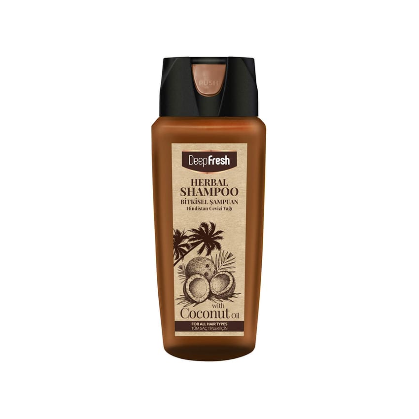 ديب فريش شامبو عشبي بزيت جوز الهند ٤٠٠ مل | shampoo-and-conditioner | hair-care | d5% | deep-fresh