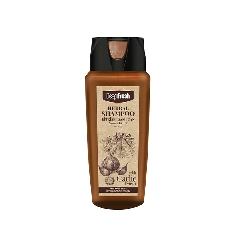 ديب فريش شامبو عشبي بخلاصة الثوم ٤٠٠ مل | shampoo-and-conditioner | hair-care | d5% | deep-fresh