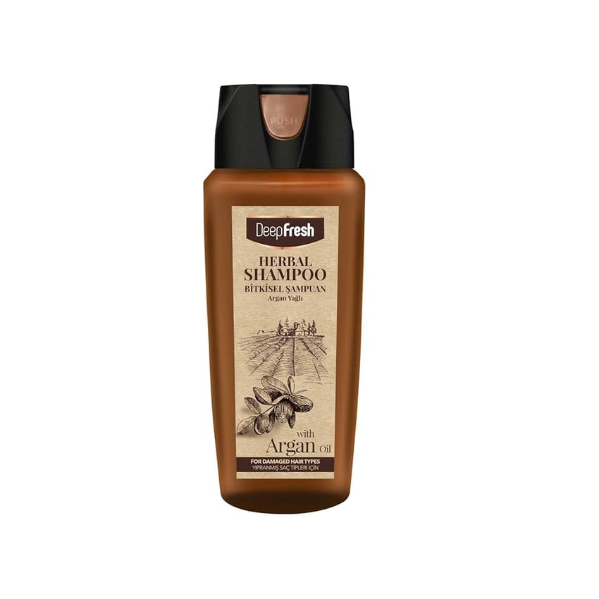 ديب فريش شامبو عشبي بزيت الأرغان ٤٠٠ مل | shampoo-and-conditioner | hair-care | d5% | deep-fresh | argan