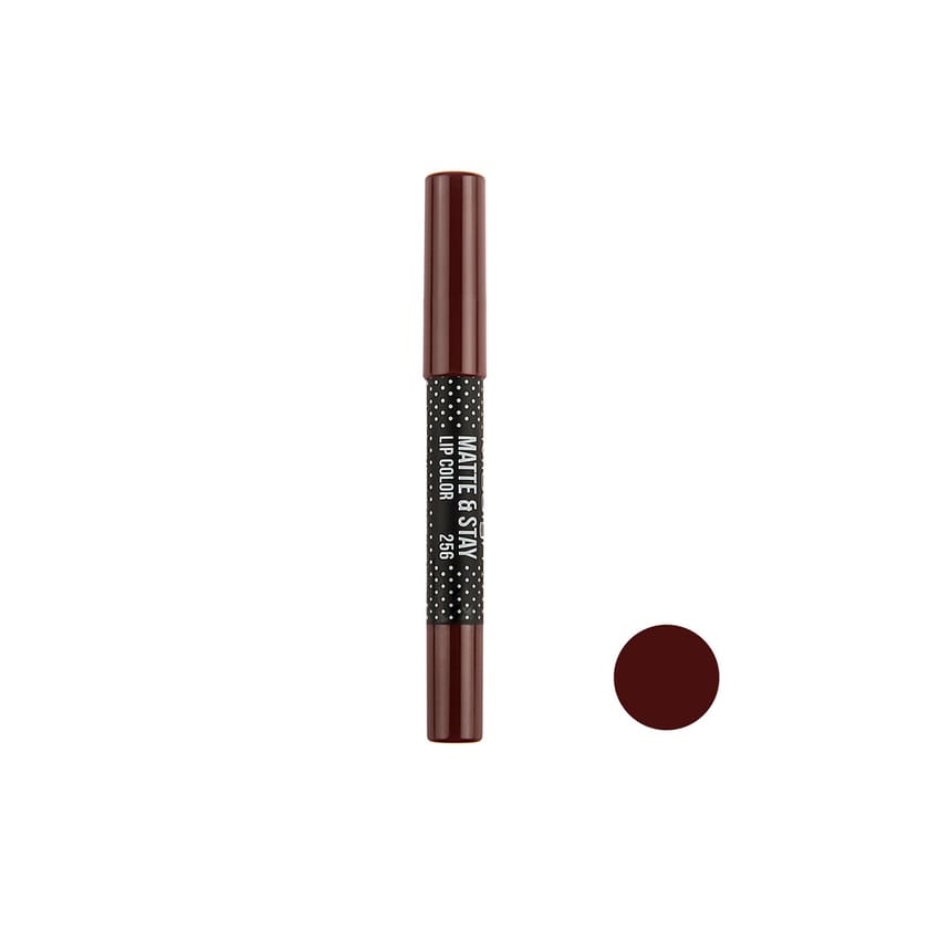 Misslyn Matte And Stay Lip Color No. 256 – Dark Brown Shade | makeup | misslyn | lip-stick | d5%
