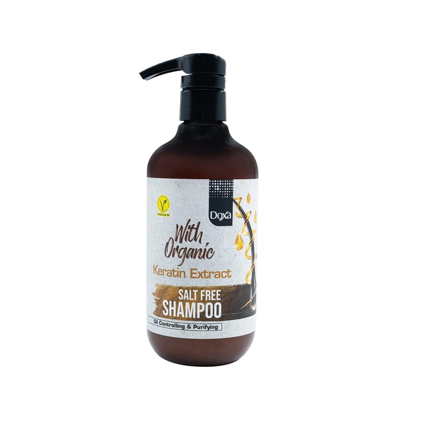 DOXA Salt-Free Shampoo with Organic Keratin Extract –900 ml