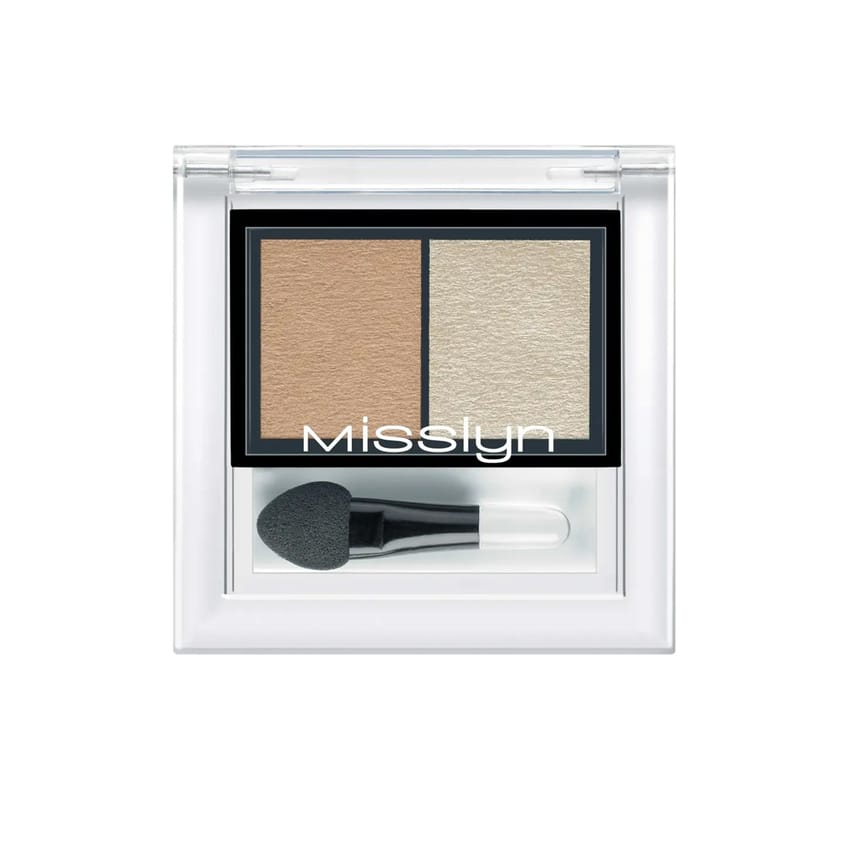 Misslyn High Shine Duo Eyeshadow 299 Apricot Brandy – 2.5g | makeup | misslyn | d5% | eyeshadow
