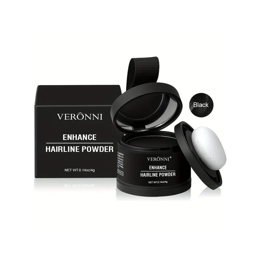 Root Touch Up Powder Fill in Thinning Hair, Hairline & Edges, Cover Bald Spots & Gray Hair - TALC-Free, Volumizing Hair Fiber for Men & Women in Salt & Pepper and Dark Shades product thumbnail 3