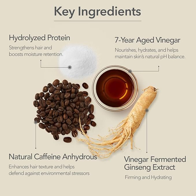 107 HAIR & SCALP HYDRATING Microbiome Treatment, Both Hair & Scalp Hydrating Scalp Treatment, Ginseng, Caffeine, and Biotin, Helps Soothe Scalp Discomfort, (6.08 fl oz) product thumbnail 7