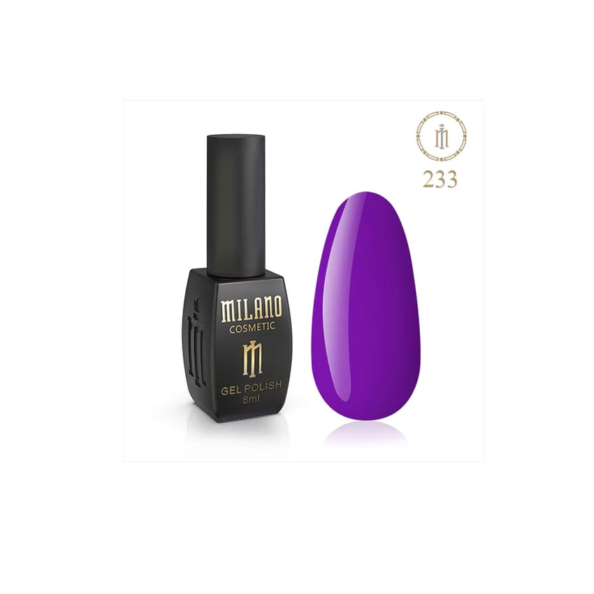 Milano Gel Nail Polish 233 – 8ml | gel-color | milano